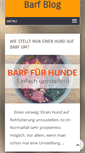 Mobile Screenshot of barf-blog.de